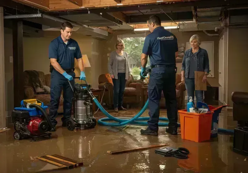 Basement Water Extraction and Removal Techniques process in Inez, TX